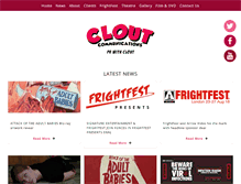 Tablet Screenshot of cloutcom.co.uk